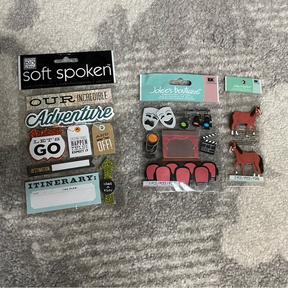 Michaels Scrapbook Stickers Bundle 21 pages - Picture 7 of 12